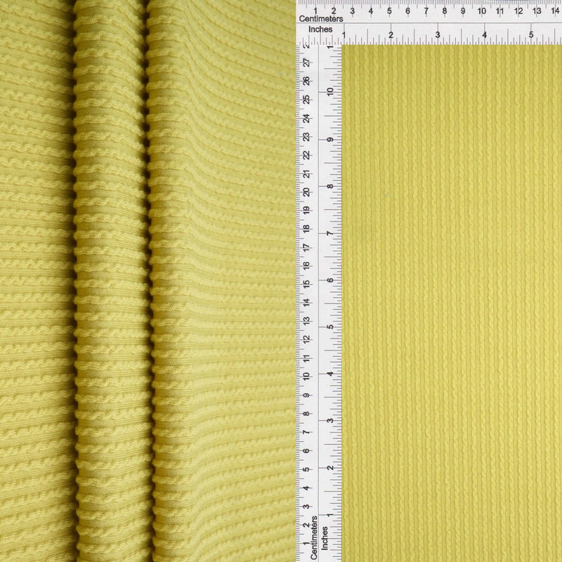 56/57" Double Knit Cozy Fabric 77% Polyester 18% Rayon 5% Spandex 240 GSM 1 Yard
