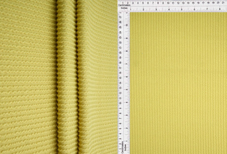 Double Knit Rib Stretch Fabric