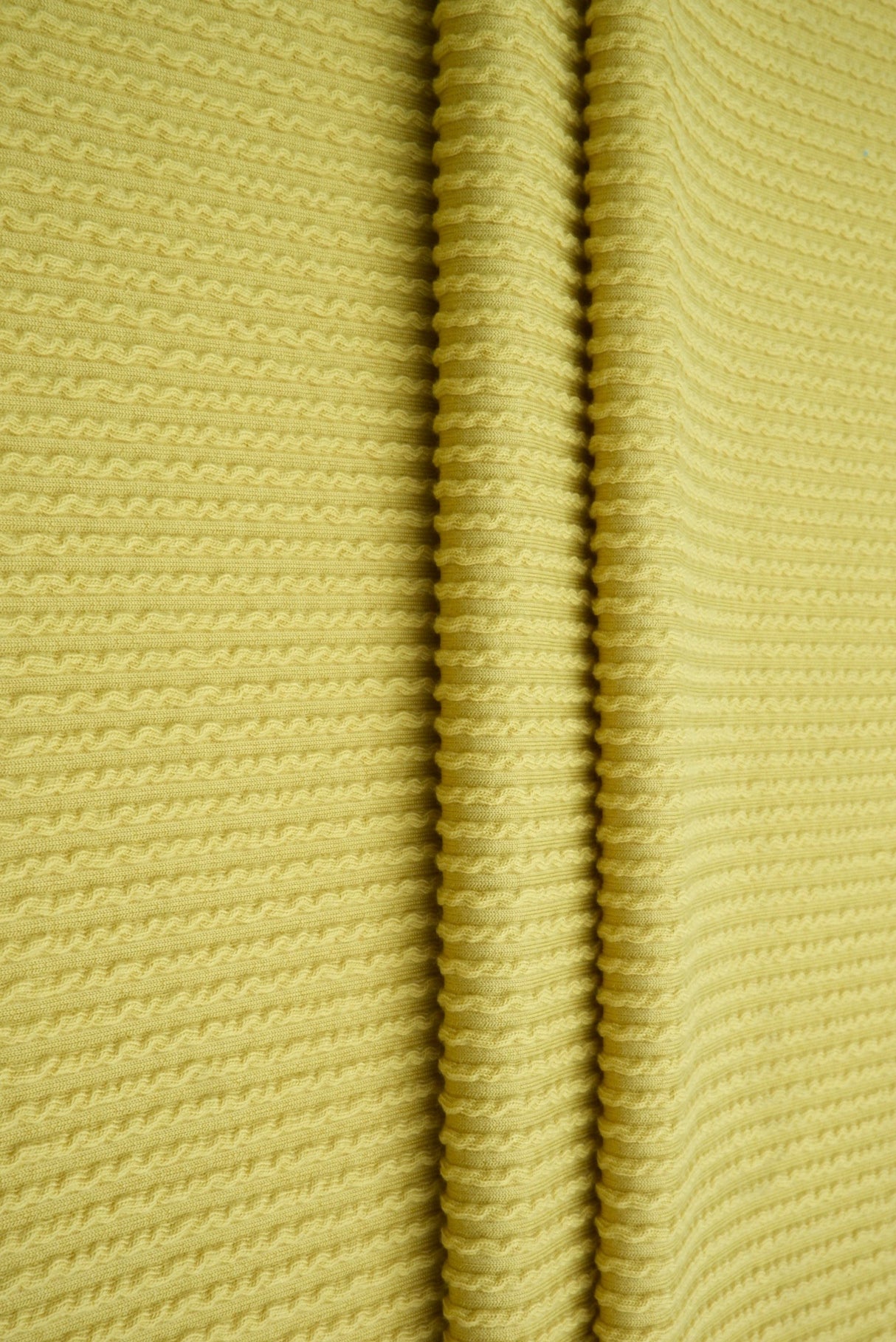 Double Knit Rib Stretch Fabric