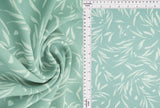 Airflow Leaf Print Cey Fabric
