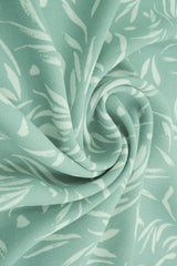 Airflow Leaf Print Cey Fabric