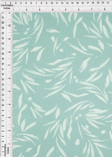 1 Yard CEY Leaf Print Woven Fabric Lightweight Polyester 58/59 Inches Wide