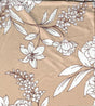 Floral DTY Knit Sand