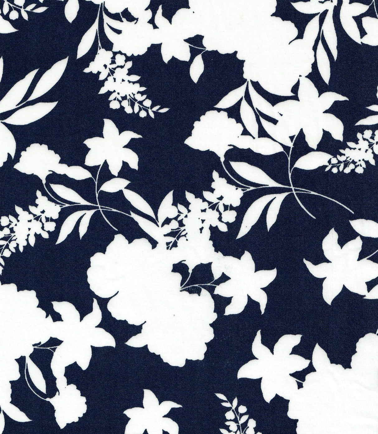 Floral DTY Knit Stretch Fabric
