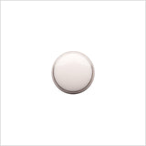 Italian White Shank Back Button - 17L/10.5mm