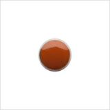 Italian Brown Shank Back Button - 17L/10.5mm