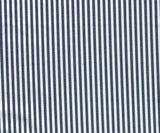Poplin Stripe Woven Navy