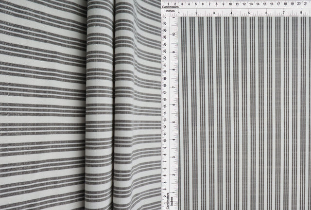 Poplin Triple Stripe Woven