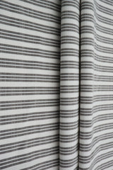 Triple Stripe Poplin Woven Fabric Poly Rayon Blend, 57/58" Wide