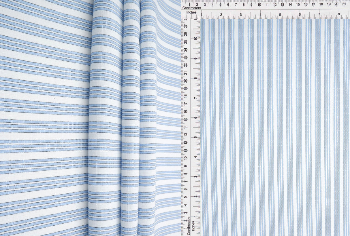 Poplin Triple Stripe Woven