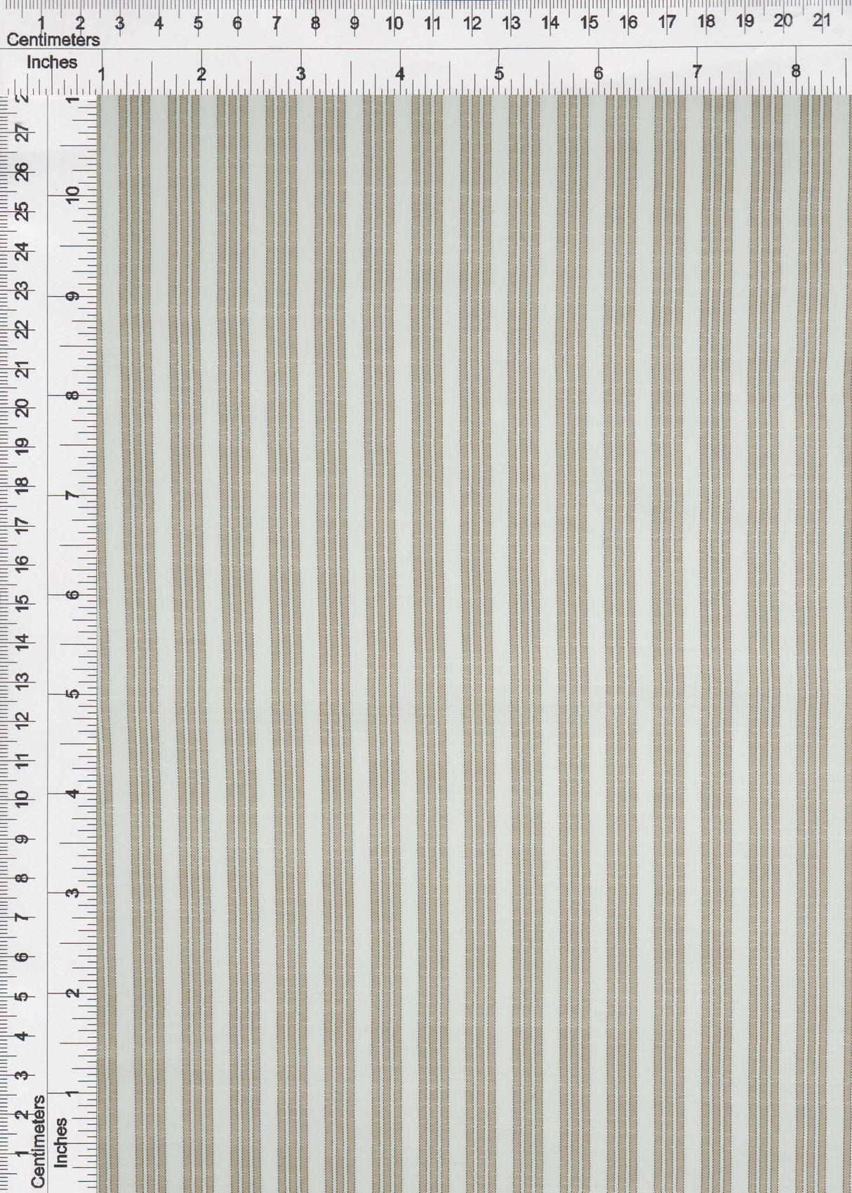 Poplin Triple Stripe Woven