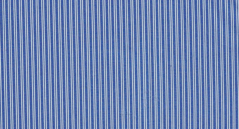 Pinstripe Poplin Woven Fabric Poly Cotton Blend, 57/58" Wide