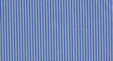 Pinstripe Poplin Woven Fabric Blue