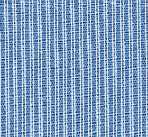 Pinstripe Poplin Woven Fabric Poly Cotton Blend, 57/58" Wide