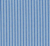 Pinstripe Poplin Woven Fabric Poly Cotton Blend, 57/58" Wide