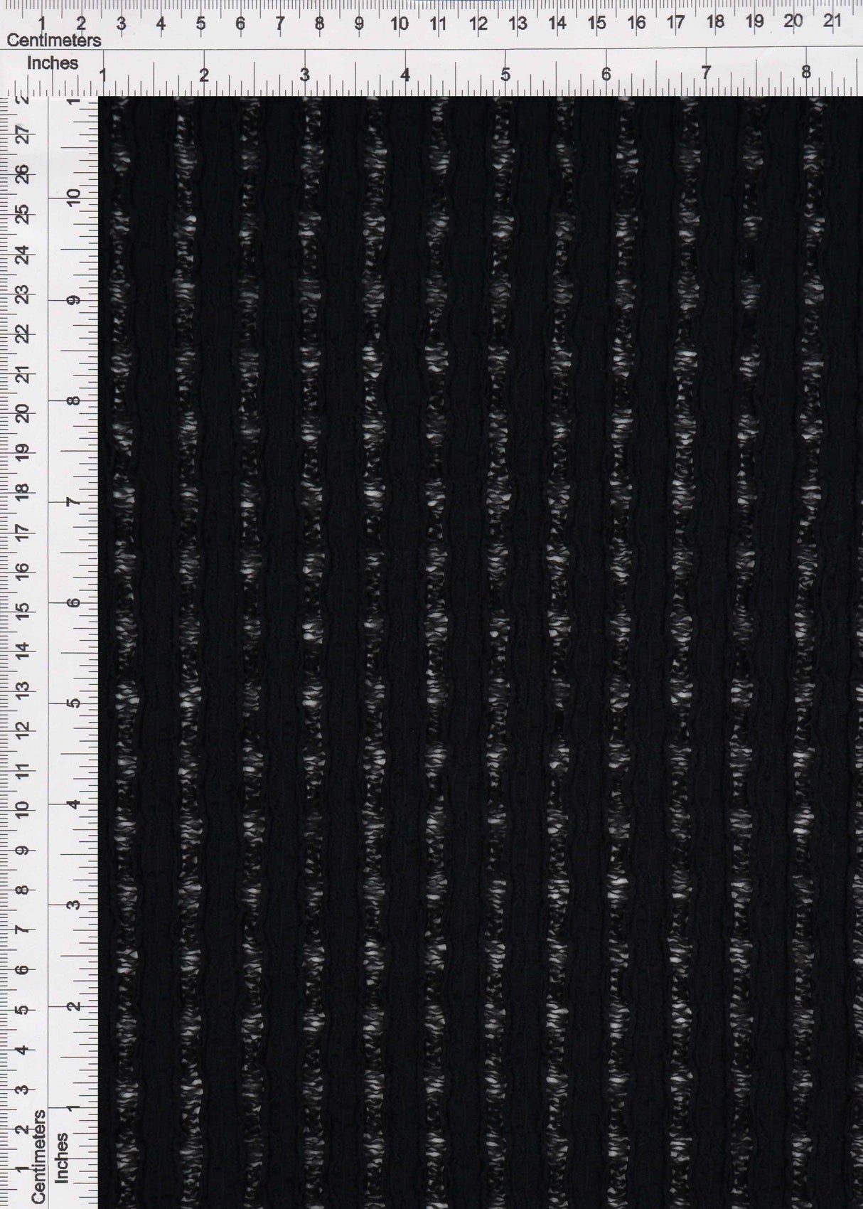 Stripe Lace Stretch Fabric