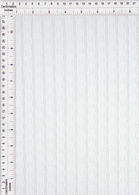 Stripe Lace Stretch Fabric