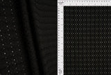 Wave Knit Jacquard Solid Fabric
