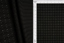 1 yarda de tela de encaje jacquard de punto con ondas 185 GSM, mezcla de poliéster y spandex, ancho 58''  