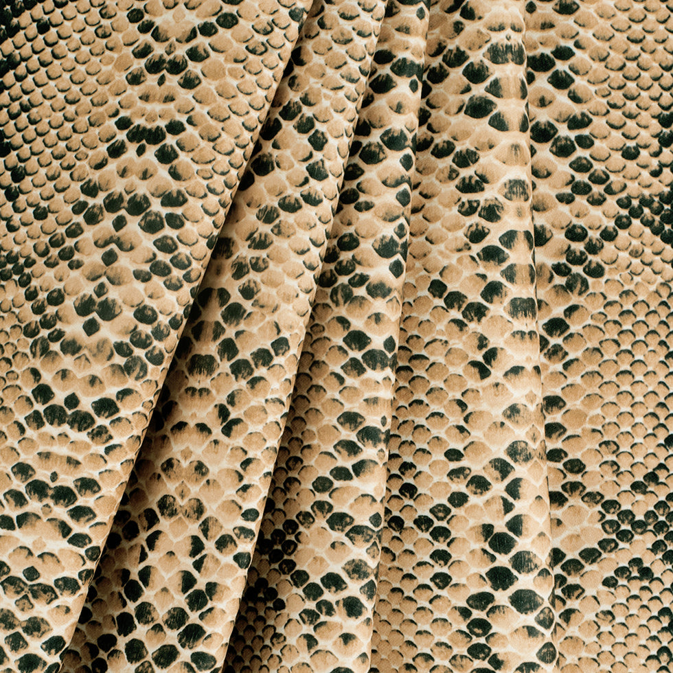 Anaconda Printed Micro-Polyester and Cotton