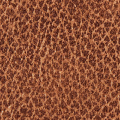 Faux Buffalo Leather Printed Micro-Polyester and Cotton Blend