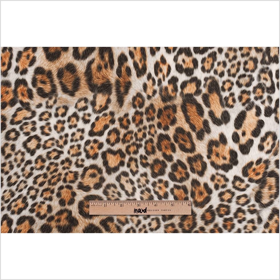 Jaguar Printed Micro-Polyester and Cotton