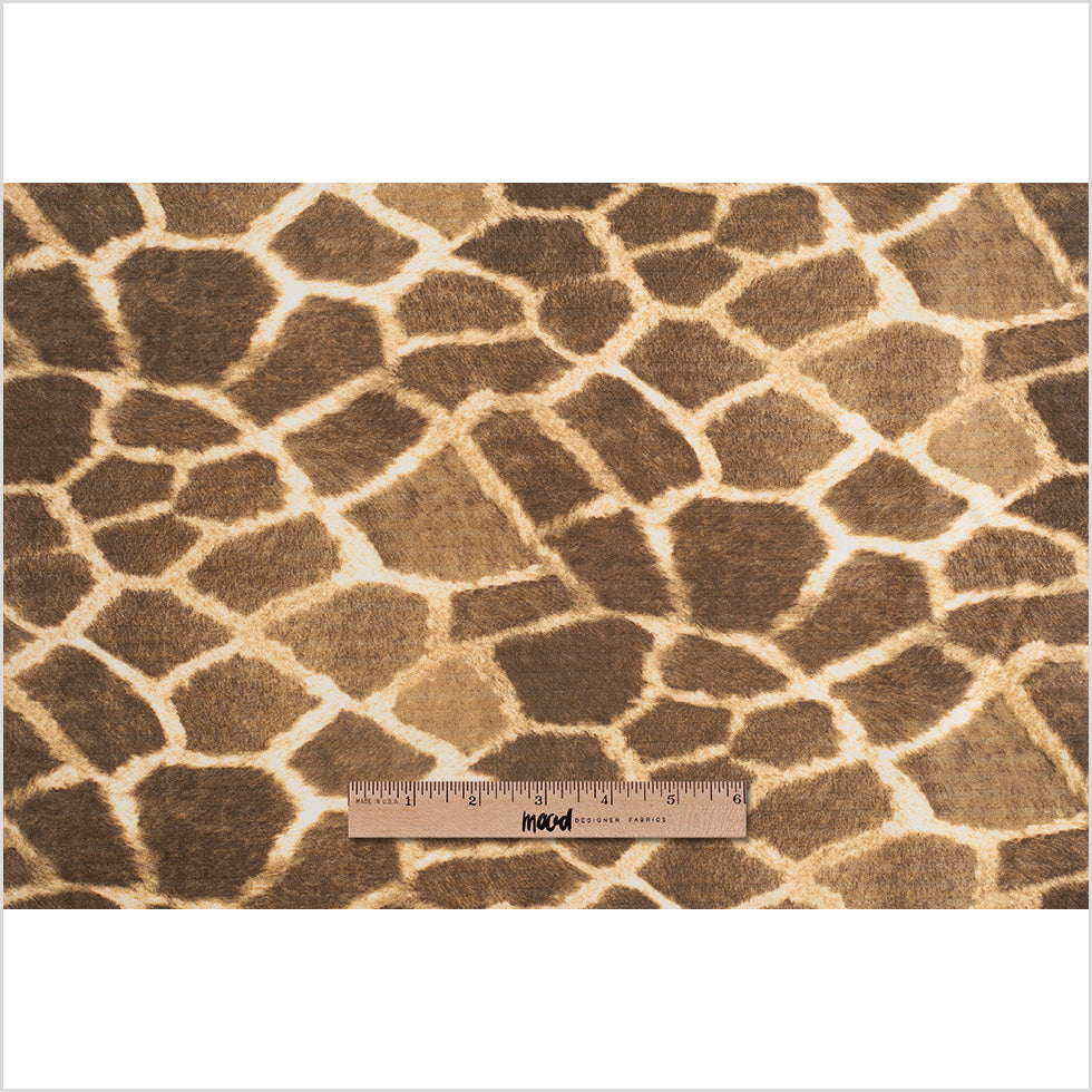 Giraffe Printed Micro-Polyester and Cotton