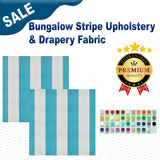 Bungalow Stripe Upholstery & Drapery Fabric