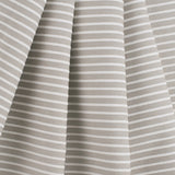 Spanish Beige/White Striped Polyester Blended Woven