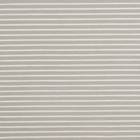 Spanish Beige/White Striped Polyester Blended Woven