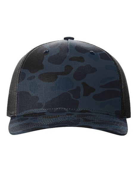 Richardson Printed Five-Panel Trucker Cap