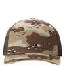 Richardson Printed Five-Panel Trucker Cap