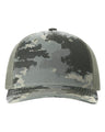 Richardson Printed Five-Panel Trucker Cap
