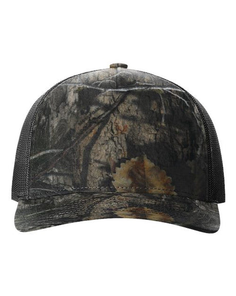 Richardson Printed Five-Panel Trucker Cap