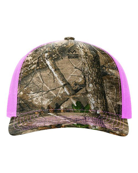 Richardson Printed Five-Panel Trucker Cap