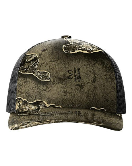 Richardson Printed Five-Panel Trucker Cap