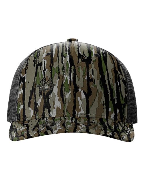 Richardson Printed Five-Panel Trucker Cap