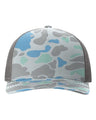 Richardson Printed Five-Panel Trucker Cap