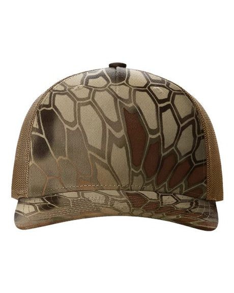 Richardson Printed Five-Panel Trucker Cap