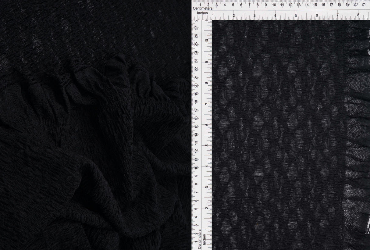 Ditsy Flower Lace Stretch Fabric