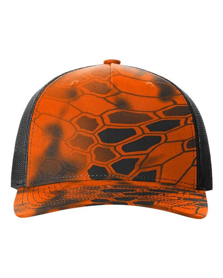 Richardson Printed Five-Panel Trucker Cap