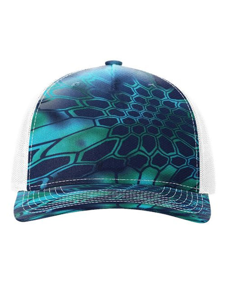 Richardson Printed Five-Panel Trucker Cap