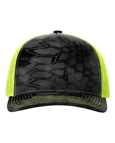 Richardson Printed Five-Panel Trucker Cap