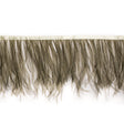 6" Single Ply Sage Green Ostrich Fringe