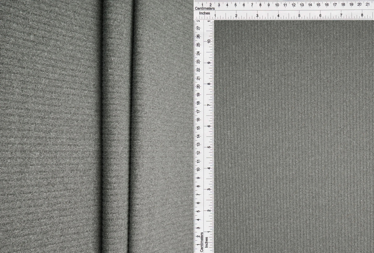 1 Yard 4x2 Yummy Rib Knit Fabric 170 GSM, 58/60? Wide Polyester Spandex Blend