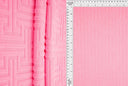 1 Yard Geometric Towel Jacquard Knit Fabric 58/59 Inch Wide Plush Heavyweight Textured Material for Robes & Home Décor