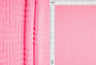 1 Yard Geometric Towel Jacquard Knit Fabric 58/59 Inch Wide Plush Heavyweight Textured Material for Robes & Home Décor