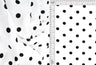 1 Yard Rayon Challis Polka Dot Print Fabric, 54? Wide 100% Rayon