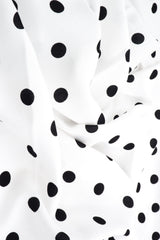 Rayon Challis Polka Dot Print