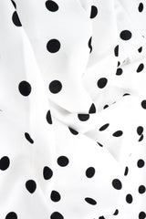 1 Yard Rayon Challis Polka Dot Print Fabric, 54? Wide 100% Rayon